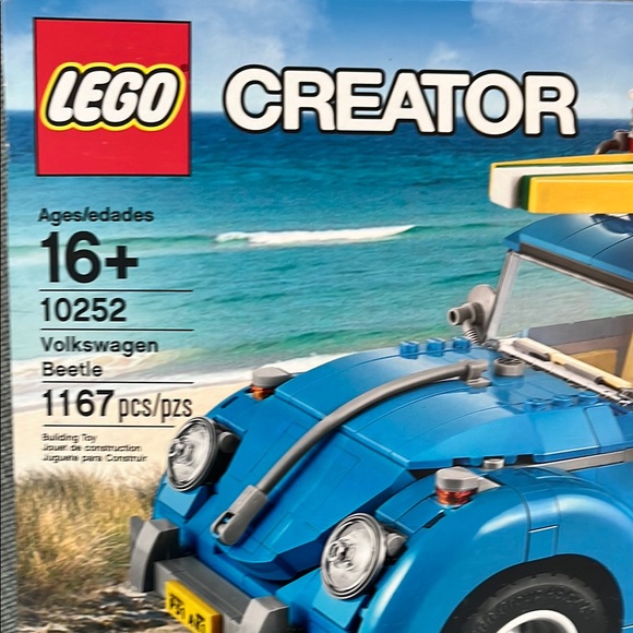 Lego Blue Building Set Classic VW Beetle - Picture 2 of 3